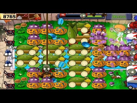 Видео: Plants vs Zombies/Растения против Зомби.Survival endless/Выживание бесконечно.19-20 waves/волны