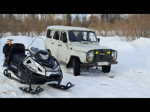 Видео: Первые 1000 км на снегоходе Тайга патруль 800. Сезон 21/22.