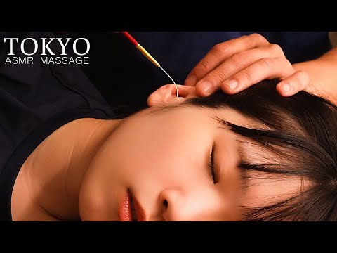 Видео: ASMR | Массаж ушей и очистка ушей для крепкого сна