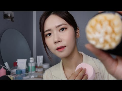 Видео: ASMR[NoTalking]Удаление макияжа и уход за кожей  | Removing Your Make-up & Doing Your Skincare