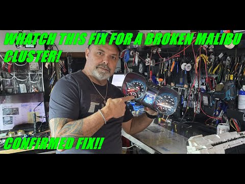 Видео: Приборная панель Malibu 2013–2015 годов глючит или не работает... вот решение!