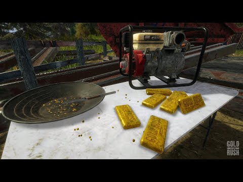 Видео: Gold Rush: The Game - Золотая лихорадка #10 Игра про золотодобычу