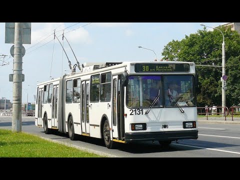 Видео: ИНФОРМАТОР троллейбусного маршрута №30 г. Минска (Данченко + Крапиневич)