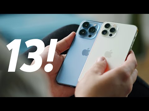 Видео: iPhone 13 и 13 Pro — распаковка и обзор