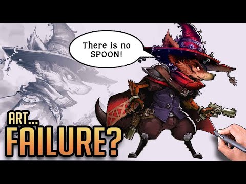 Видео: ПЕРЕСТАНЬТЕ ТЕРПЕТЬ «НЕУДАЧИ» В ИСКУССТВЕ... НАВСЕГДА.