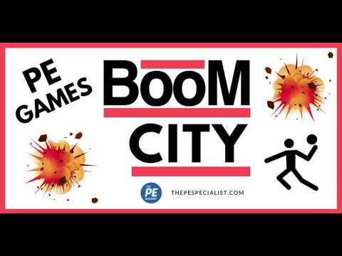 Видео: PE Games: Boom City | Навыки бросков и ловли|