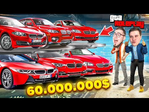 Видео: СОБРАЛ ВСЮ КОЛЛЕКЦИЮ BMW ЗА 60.000.000$! КУПИЛ 20 МАШИН ЗА ОДИН РАЗ! ЭТО ЖЕСТЬ! (GTA 5 RP)