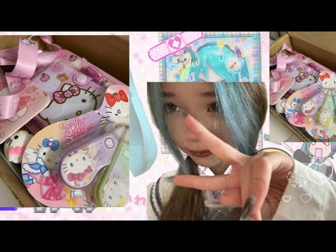 Видео: обзор на набор с хеллоу киттиии (я очень рада)