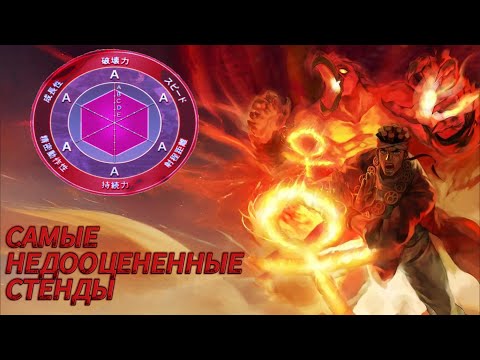 Видео: ДЖОДЖО. САМЫЕ НЕДООЦЕНЕННЫЕ СТЕНДЫ. ОБЗОР Jojo Bizzare Adventure