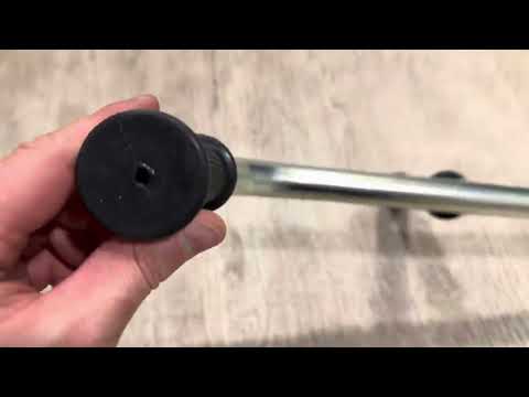 Видео: Лом-рихтовщик Г (1000х400х50 мм), для тротуарной плитки