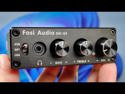 Видео: Обзор Fosi Audio Q4 DAC ► ШИКАРНЫЙ усилитель для наушников + ЦАП