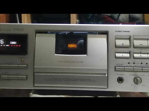Видео: Pioneer T-700S после настройки и профилактики