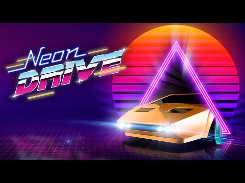 Видео: Neon Drive Полное прохождение без урона (PC Rus)