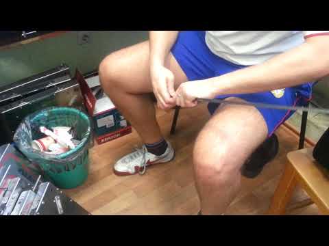 Видео: Как проклеить шпагу