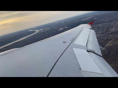Видео: Аэрофлот • Airbus A320-214 • RA-73740 • Дневной взлет из Нижнего Новгорода