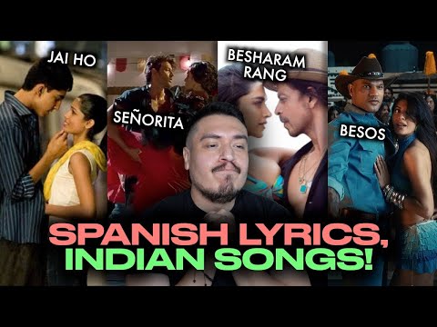 Видео: Открываем испанский язык в индийских песнях (Jai Ho, Senorita, Besharam Rang, Besos) | Первая реа...