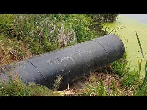 Видео: Восстановление дамбы после прорыва в с. Новый Буян, Самарская область.