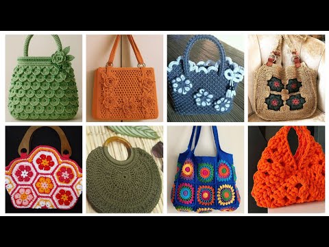 Видео: Более 300 привлекательных идей дизайна вязаных крючком сумок для всех