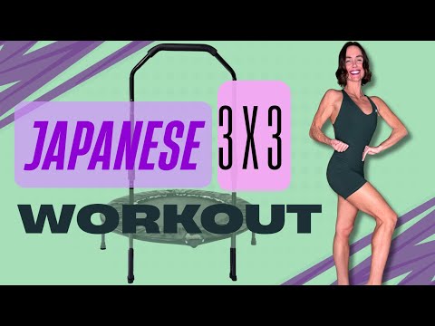 Видео: Японская ходьба 3×3 на батуте | 30-минутная тренировка для всего тела, сжигающая жир и улучшающая...
