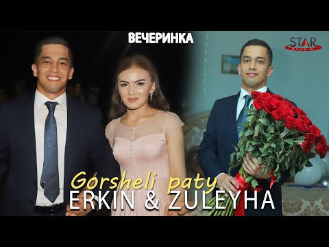 Видео: Gorsheli party ЭРКИН и ЗYЛЕЙХА вечеринка 2023