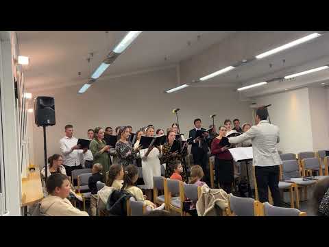 Видео: Чем тебе воздать мой Господь || пение хора 