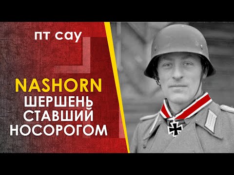 Видео: Nashorn / Hornisse - ПТ САУ Насхорн / Хорниссе - боевое применение