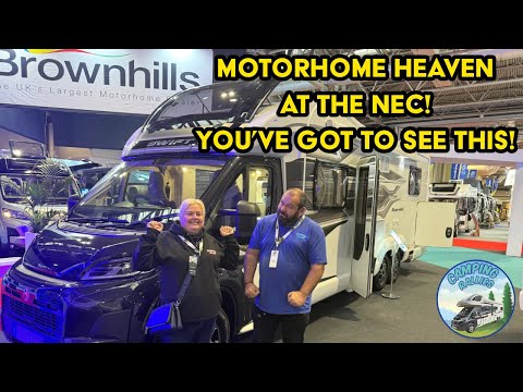 Видео: NEC Motorhome Show 2025 — полный тур и наши любимые фургоны!