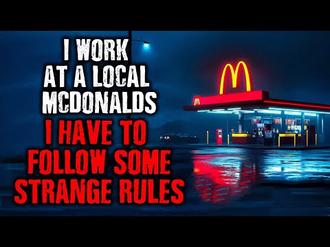 Видео: «Я работаю в Макдоналдсе... У нас есть несколько странных ПРАВИЛ, КОТОРЫМ НУЖНО СОБЛЮДАТЬ» Creepy...