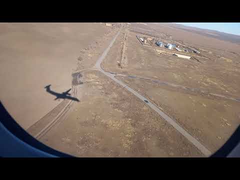 Видео: Посадка в аэропорт Усть-Каменогорск. Заход со стороны Глубокого R12