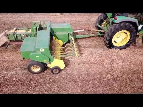 Видео: Преспідбирач John Deere 456