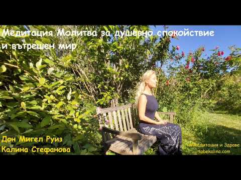 Видео: ❤️Медитация-молитва за душевно спокойствие от Дон Мигел Руиз/Водена медитация с Калина Стефанова