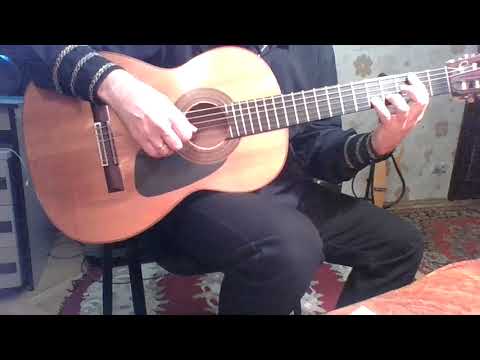 Видео: Осенняя роса (Романс) на гитаре