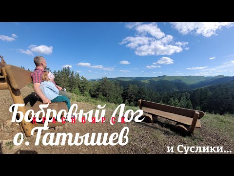 Видео: Нашли сусликов!) Красноярск. Второй день посещение фанпарка "Бобровый Лог" и о. Татышев.