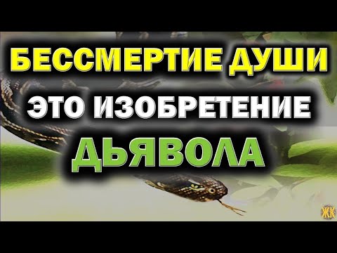 Видео: Бессмертие души - это ложь сатаны. Убедитесь сами.