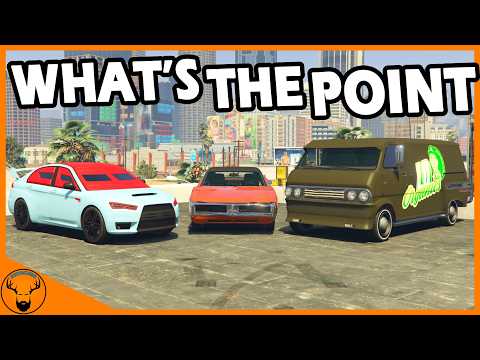 Видео: 43 транспортных средства, которых не должно быть в GTA Online