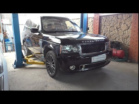 Видео: Как снять и помыть радиаторы на Range Rover Vogue 4,4 Ленд Ровер Вок 2010  1часть