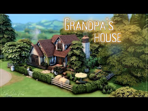 Видео: Домик дедушки👨‍🌾│Строительство│Grandpa's house│SpeedBuild│NO CC [The Sims 4]