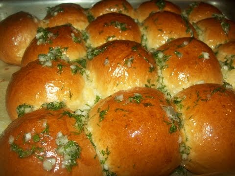 Видео: Пампушки с чесноком