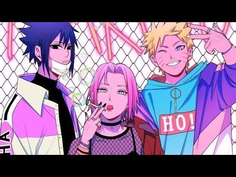 Видео: Реакция Высших лун на новых лун.(Наруто, Сакура и Саске) [Gacha club]