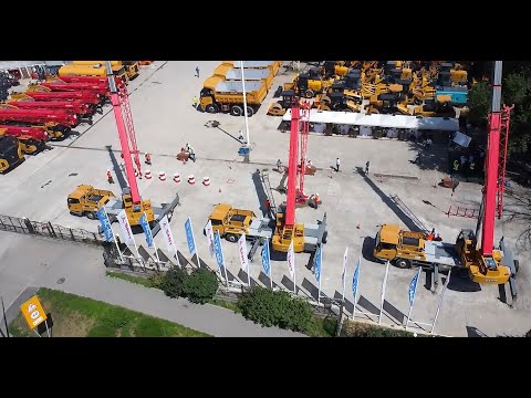 Видео: Профессиональное соревнование операторов автокрана! #asay #crane #sany