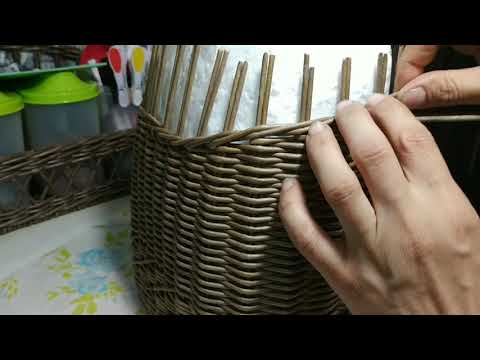 Видео: 🍁Рюкзак плетеный. 4 часть. Укороченные ряды. Загибка.