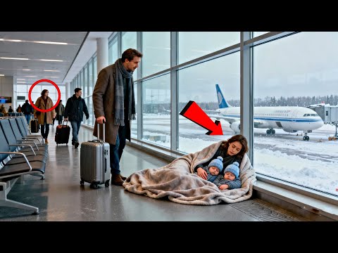 Видео: Бизнесмен увидел бывшую уборщицу с детьми перед вылетом — удивительная история из жизни