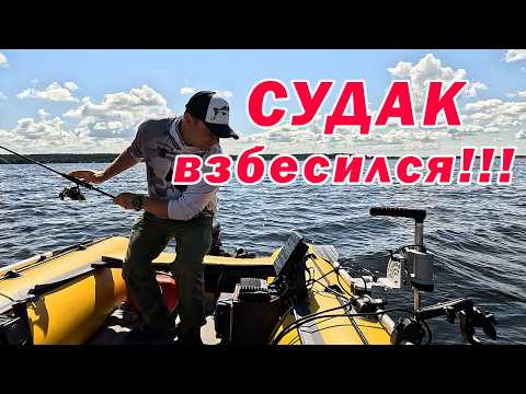 Видео: ЛОВЛЯ СУДАКА СРЕДЬ БЕЛА ДНЯ!!! РЫБАЛКА С Panoptix LiveScope!!!