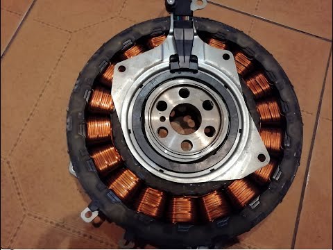 Видео: BLDC мотор Honda Insight - Запуск (часть 1)