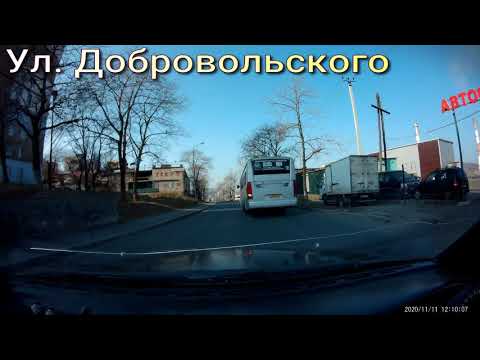 Видео: Владивосток, по району бухты Тихой, ноябрь 2020 г.