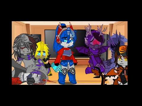 Видео: Реакция Трансформеров Прайм на ТТ. 1 Часть. Gacha Nox. Transformers prime.