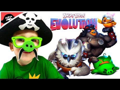 Видео: 😡 ANGRY BIRDS Evolution Эволюционируй с Angry Birds Прохождение игры для детей Энгри бердс Жестянка