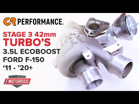 Видео: Замена турбины F-150 — обновление турбины CRP Stage 3 42 мм для Ford F-150 3,5 л 2011–2020 гг.