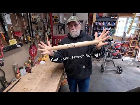 Видео: Скалка с кельтским узлом