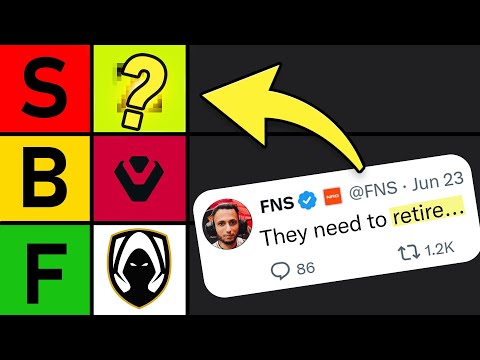 Видео: Рейтинг команд VCT, которые ЗАСЛУЖИВАЮТ исключения...